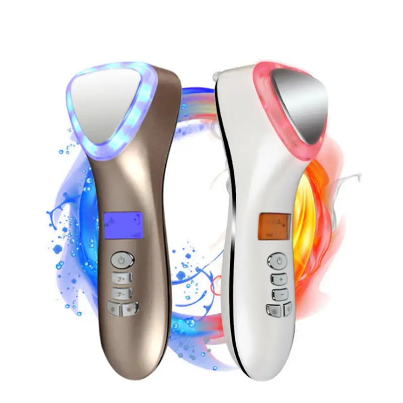 Холодный горячий молоток инструмент для красоты лица лифтинга ультразвуковой