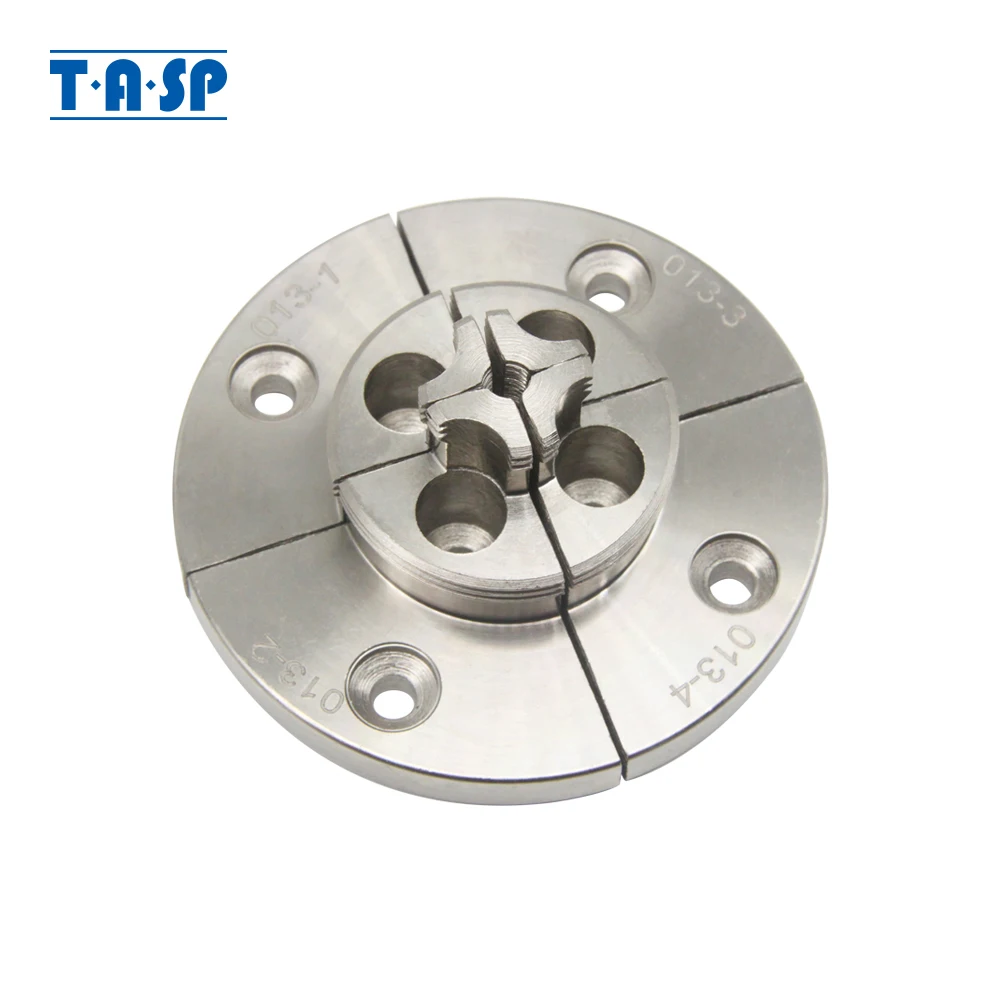 Шаг TASP для патрона прокрутки хромированный Зажимной патрон токарного станка 4