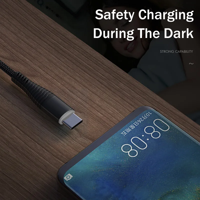 YKZ по 3 предмета в комплекте USB Type C Usb кабель для передачи данных с функцией быстрой