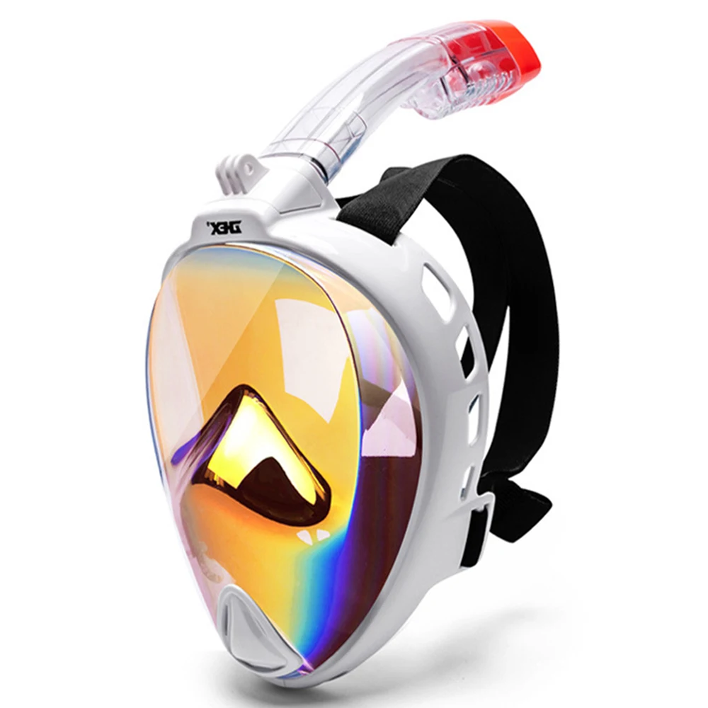 

Face Adult Full Scuba Swimming Mask Professional Underwater Diving Tube Anti Fog Goggles Snorkeling Respiratory Diving Equipment