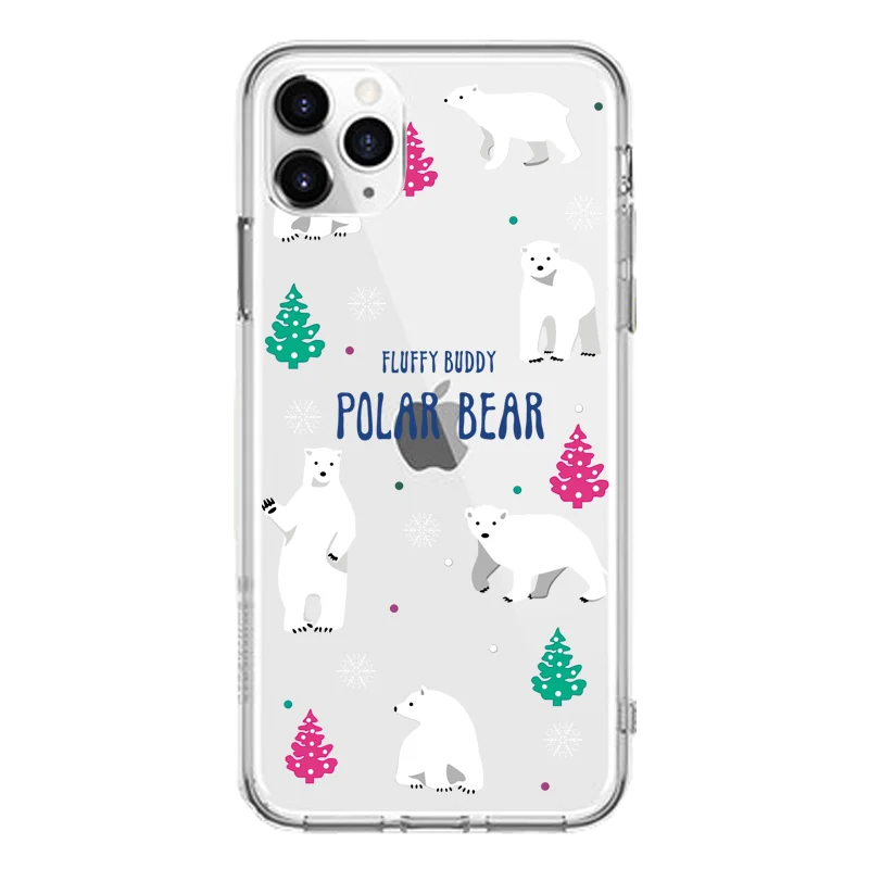 11 11Pro Мягкий силиконовый чехол для Apple iPhone 8 8 Plus X XS Чехлы для MAX XR iPhone8 Оболочка год Рождество лучший модный подарок - Цвет: 11