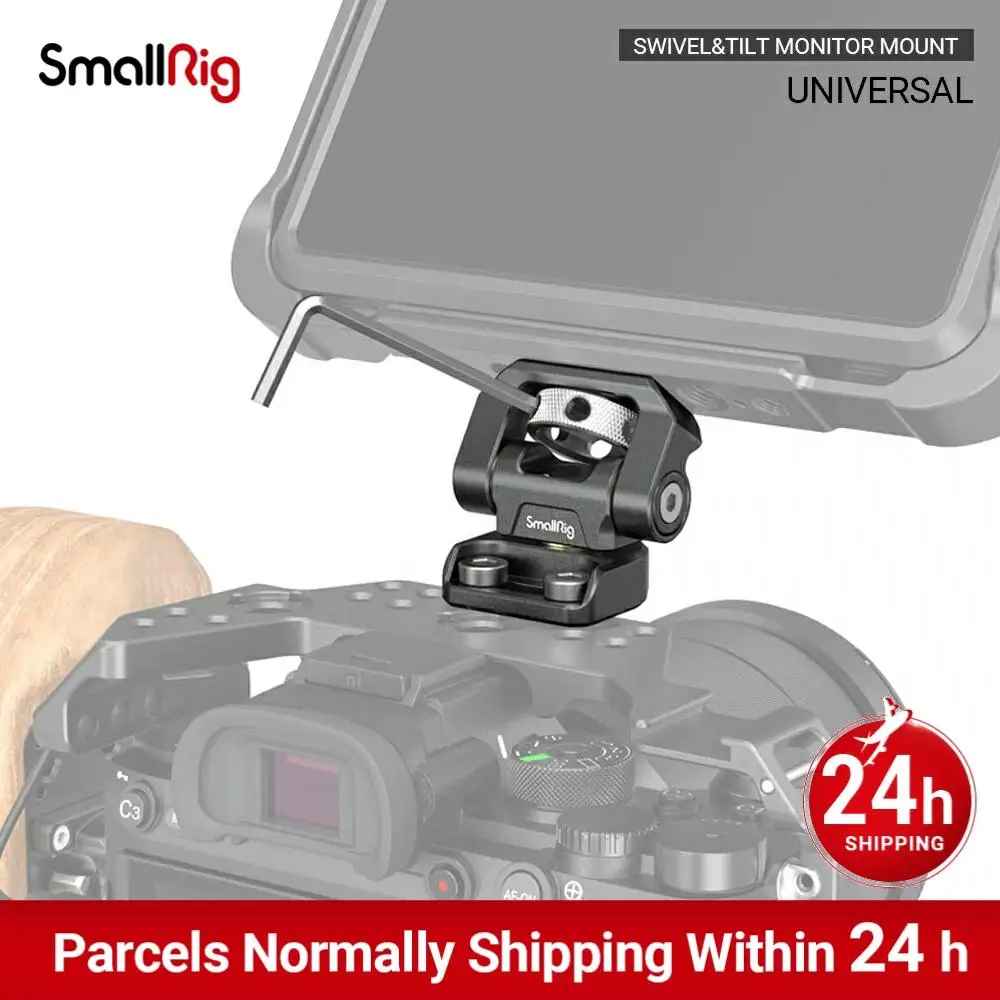 Поворотный и Наклонный регулируемый кронштейн SmallRig для камеры DSLR с винтовым