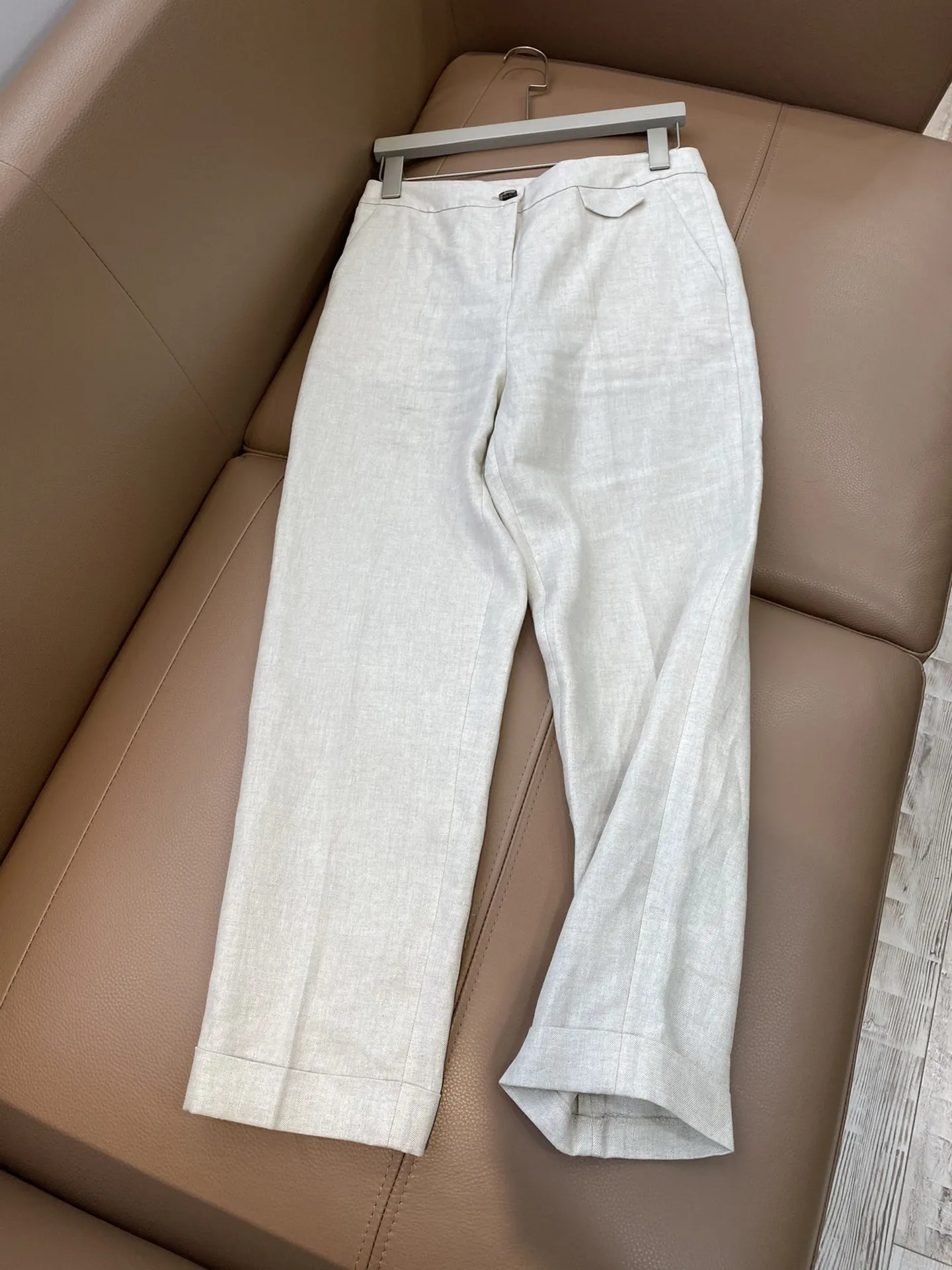 

fashion women 2021 new loose solid color trousers 0316