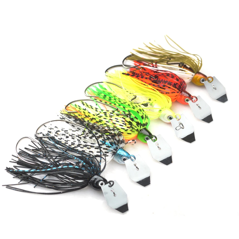 

TOMA 2PCS metal Fishing Lure Spoon Bait Fresh Water Shallow Bass Minnow Spinner Wire bait Jig 10g 14g Pesca Isca Fishing Tackle