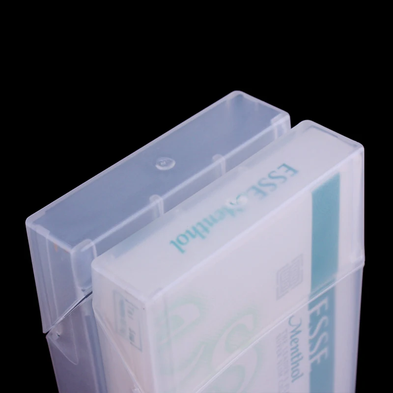 Женский Чехол держатель для сигарет тонкий книжка с откидной крышкой удлиненный