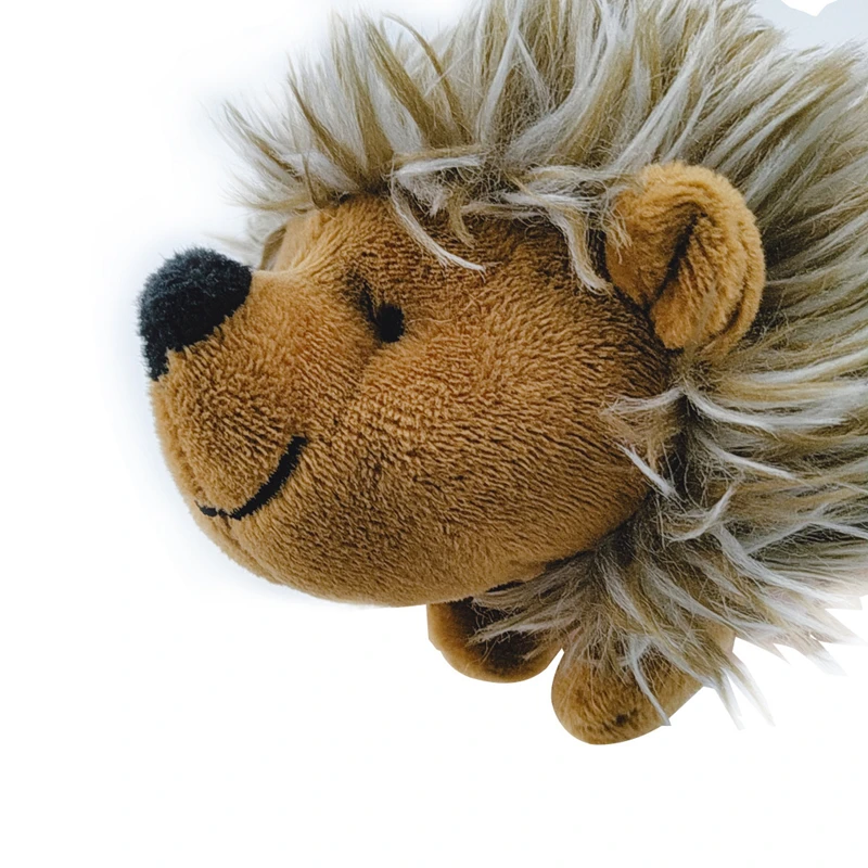 Собачья плюшевая игрушка в виде Ёжика укусывающая молярная вокальная товары для