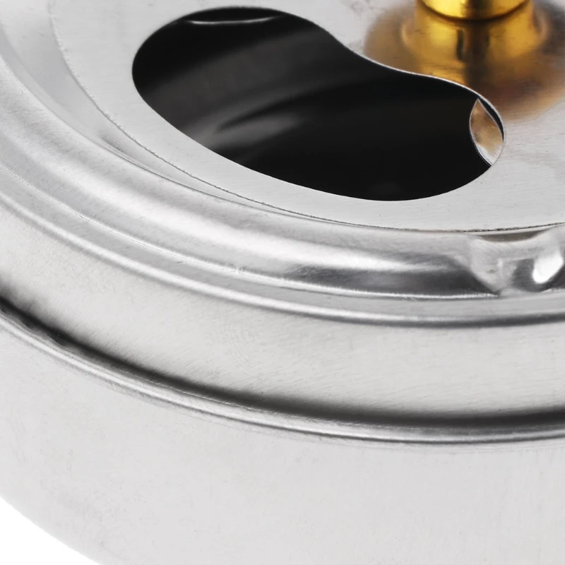 Круглая вращающаяся пепельница из нержавеющей стали с закрытой крышкой товары