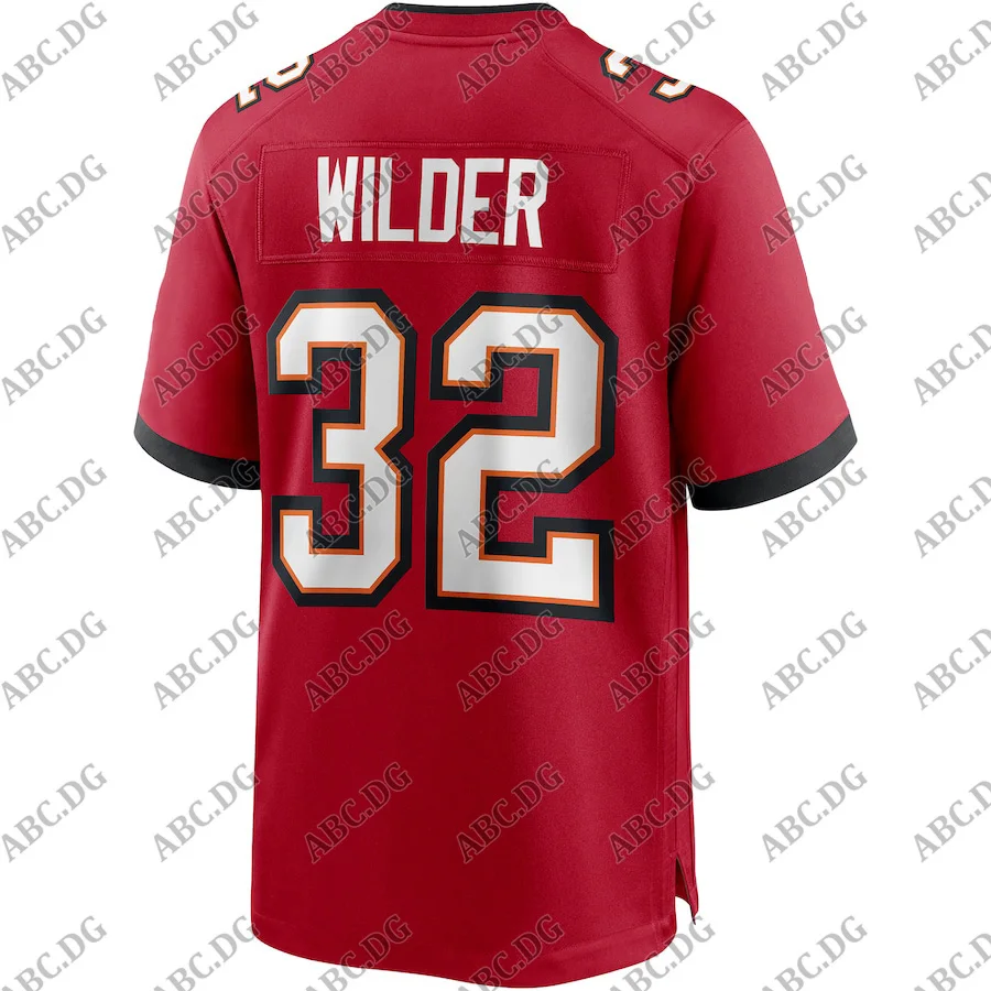

Men Women Kid Youth Tampa Bay James Wilder Red Game Retired Player Jersey