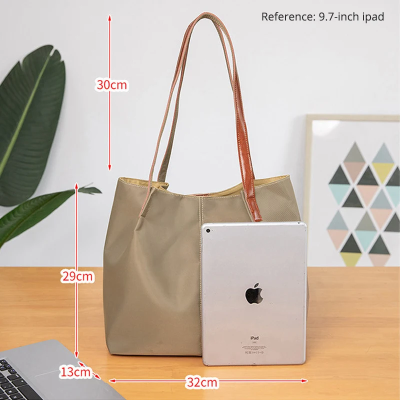 

Korean Canvas Shoulder Bags Hasp Luxury Women Bags Designer Women's Bags Female Simple Handbags Tote Travel Bags Bolsa Feminina
