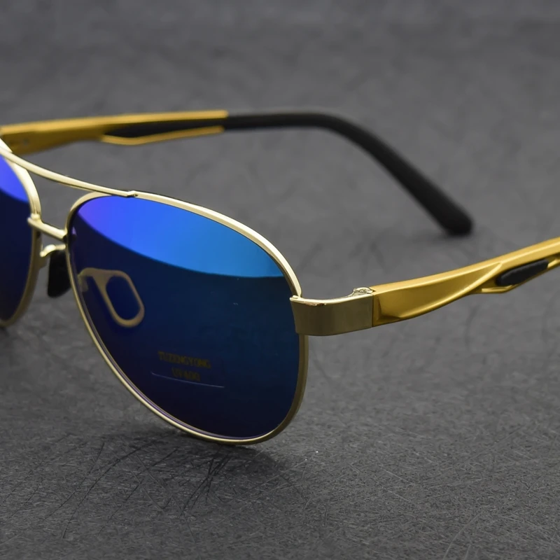 Мужские солнцезащитные очки-авиаторы классические поляризационные очки в