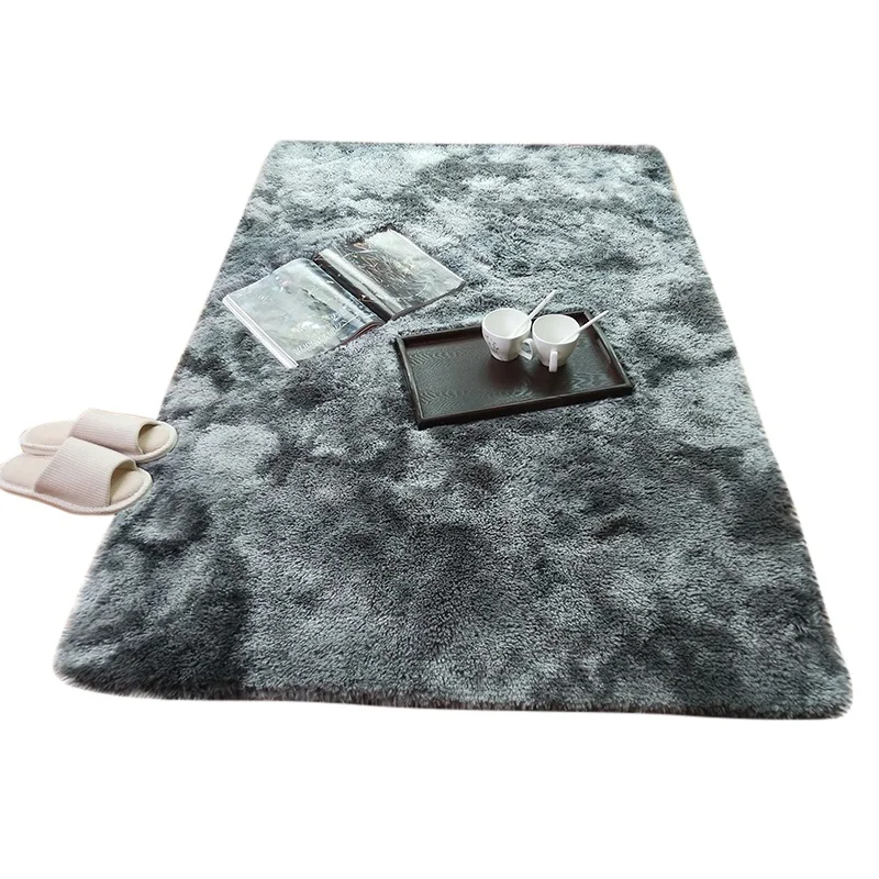 Напольный коврик супермягкий шелковый ковер шерстяной для спальни помещения
