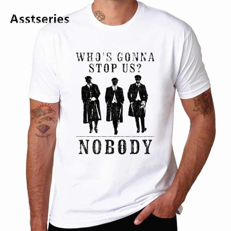 

Fashion Pattern Printed T shirt Peaky Blinders Harajuku Streetwear Casual Tshirt Man Loose Breathable Comfortable T-shirt