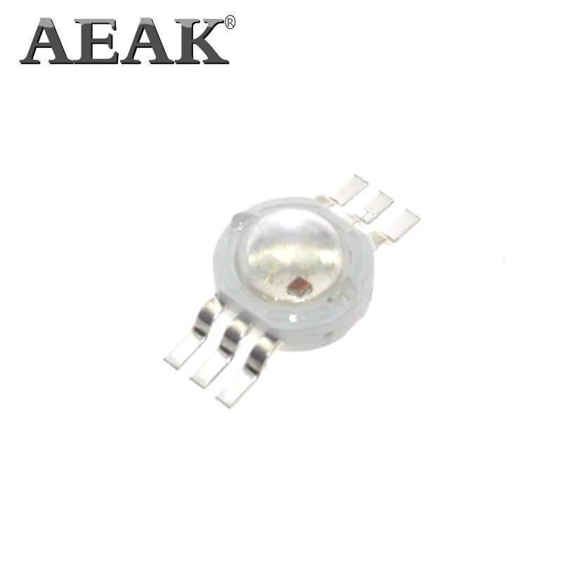 Высокомощный светодиодный светильник AEAK 1 Вт белый теплый красный зеленый синий