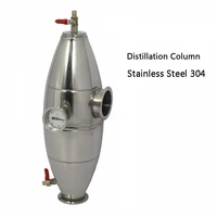 sus304 distillation column rectification column air cushion chamber whisky spirit distiller improve liquor quality