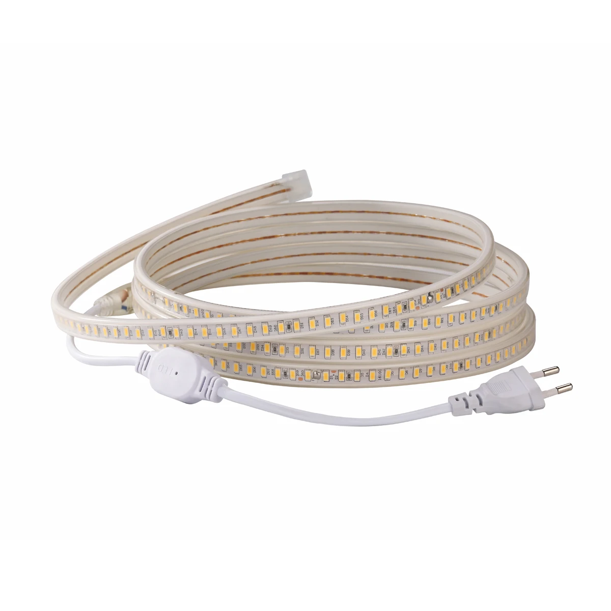 Светодиодный полосы светильник 5730 220V SMD гибкая ленточная 5630 120 светодиодный/м, 1 м, 2 м, 3 м, 5 м, 6 м 8 M 9m 10m+ Мощность штепсельная вилка европейского стандарта