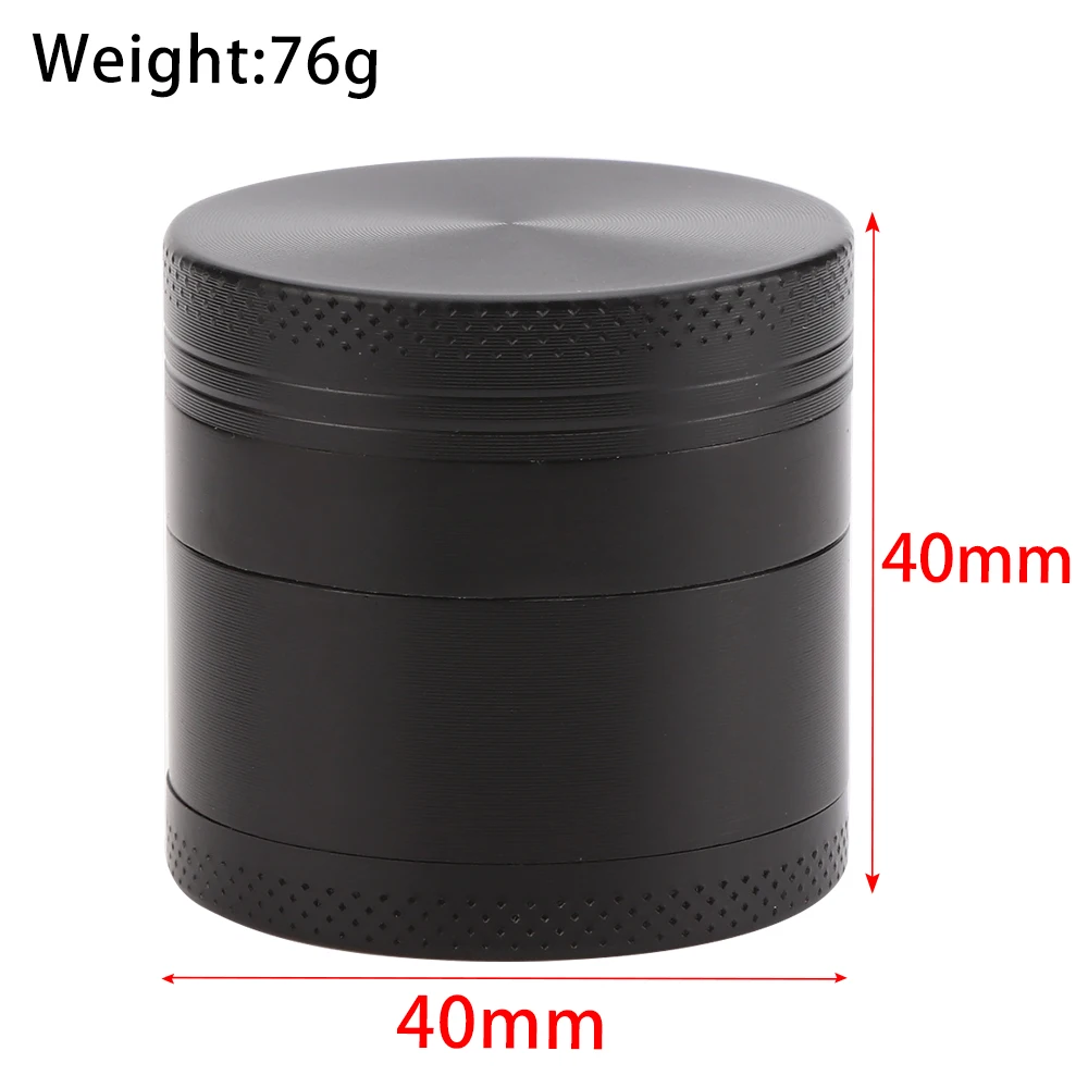 4-слойная измельчитель для табака Классическая Металлическая травяной специй