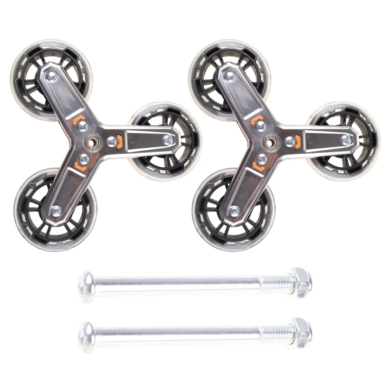 1 пара 360 поворотных износостойких чемоданов для багажа сменных и ремонтных колес