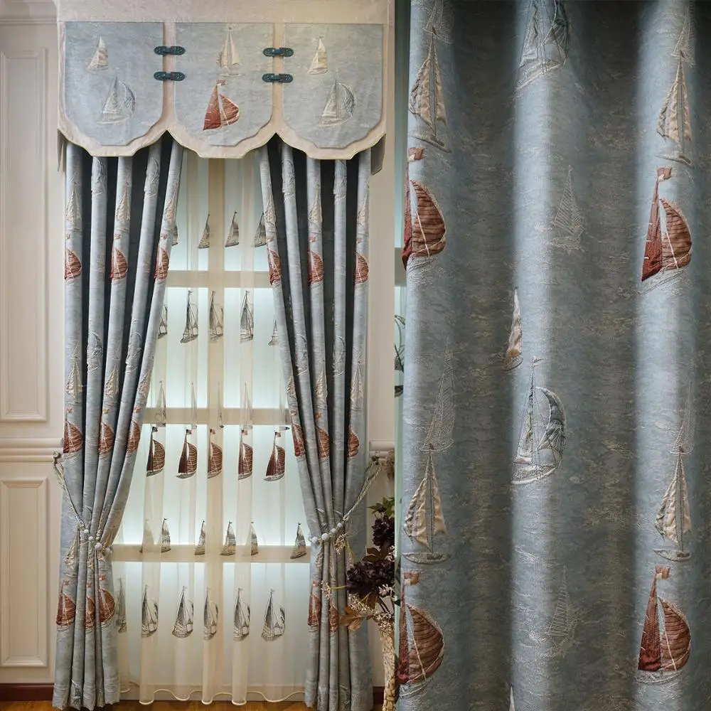 

Elegant 4 D Jacquard Curtains For Living Room Window Bedroom Window Curtain Luxury Elegant Drapes Curtains For Kitchen/Hotel