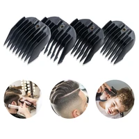 4 pcs guide comb set hair trimmer attachment tools salon professional hairdresser cutting hair tools kit hair clipper limit comb
