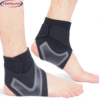 toprunn 1pair ankle support neoprene compression bracebreathable ankle brace foot sleeve plantar with fasciitis foot socks