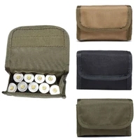 tactical military 10 rounds ammo pouch edc weapons bandolier 12 gauge hunting accessories shotgun bullet shell magazine pouch