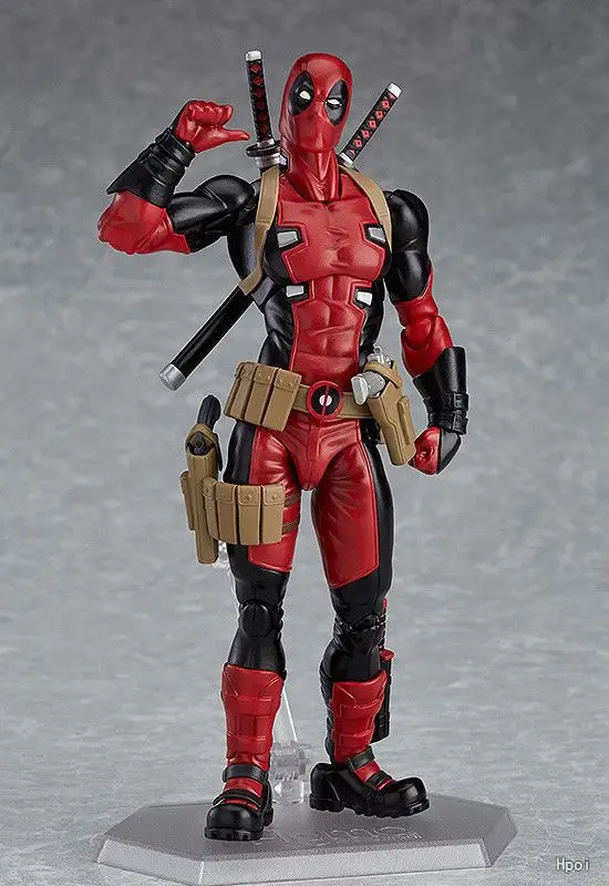 

Anime 353# Marvel 15cm X-MAN Deadpool BJD PVC Action Figure Model Toys