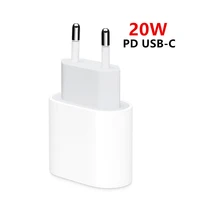 original 20w usb c power adapter for iphone 12 12mini pro max type c 18w fast charger for apple cable for iphone 8 plus xr 11 xs