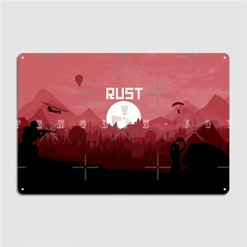 

Металлический плакат с красной ржавчиной, постер для клувечерние, гостиной, Настенный декор, оловянные плакаты с знаком