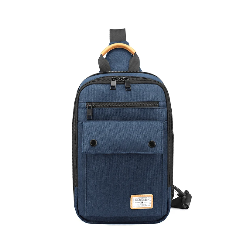 Мужские нагрудные сумки пакеты для путешествий с двумя левыми и правыми углами