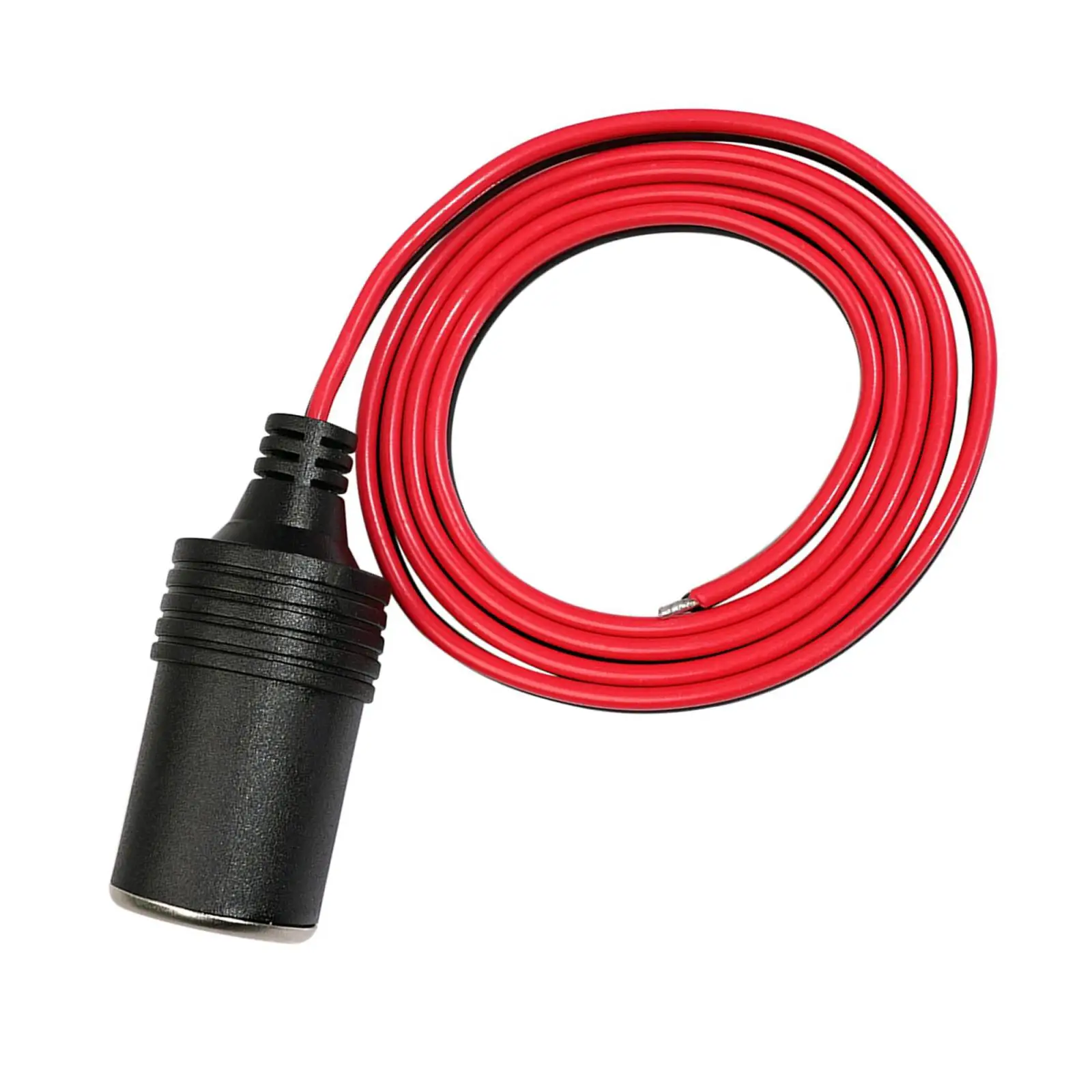 

3.3FT 120W 10A 12V 24V Car Cigarette Lighter Female Socket Extension Cable Power Supply Cord Adapter Connector