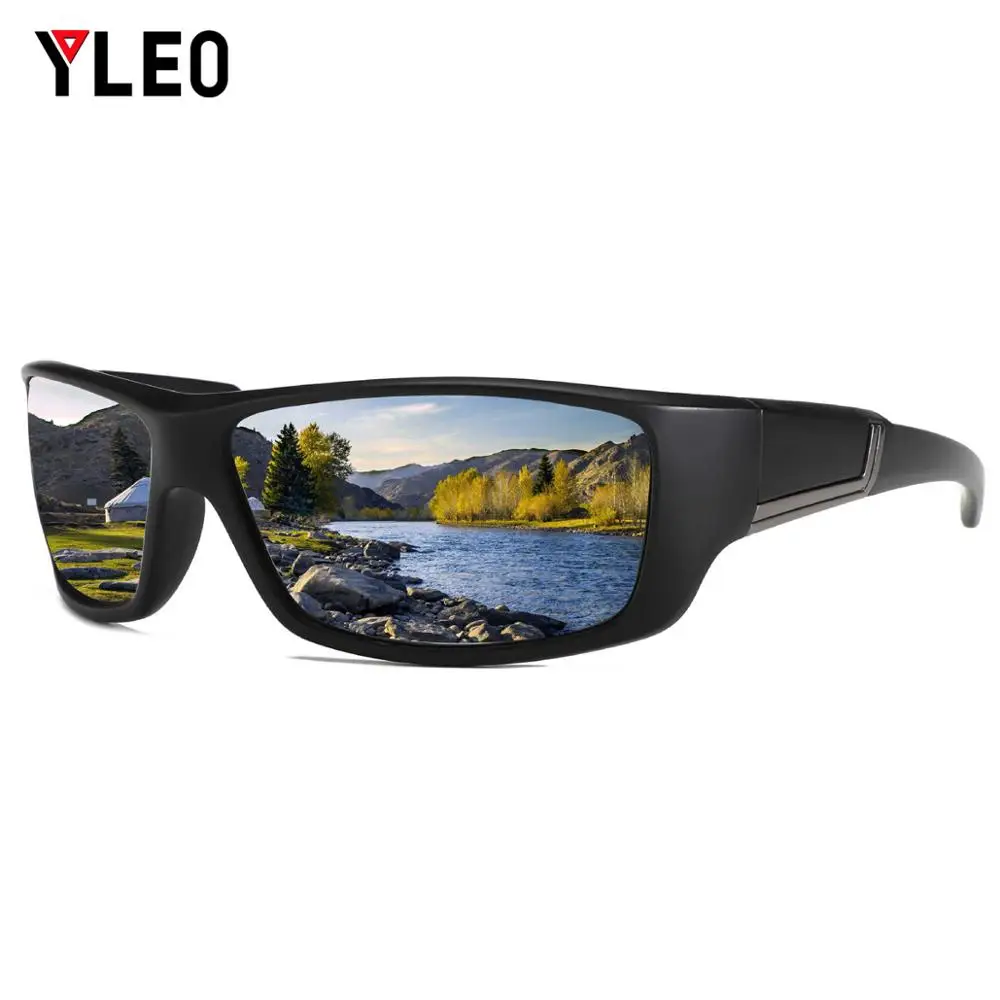 YLEO поляризованный фотохромный велосипедные очки для спорта на открытом воздухе