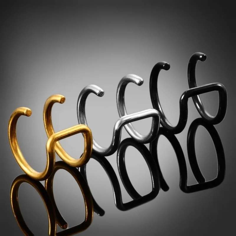 3 пары 16 г нержавеющая сталь неимитация пирсинга губ Нос Кольцо клипса хрящевая