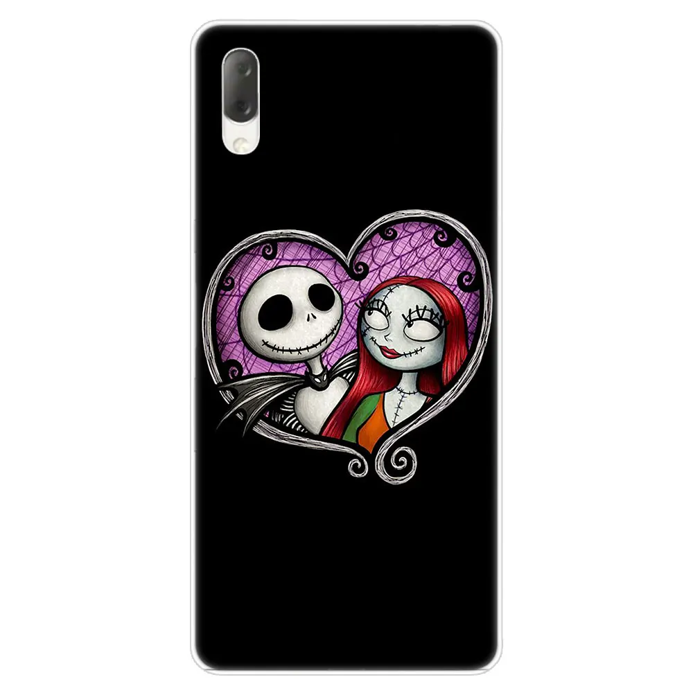 011 Горячая Джек Скеллингтон жесткий чехол для Sony Xperia L1 L2 L3 X XA XA1 XA2 XA3 ультра 10 плюс E5 XZ XZ1 XZ2 компактный XZ3 XZ5 2 20 крышка - Цвет: 011