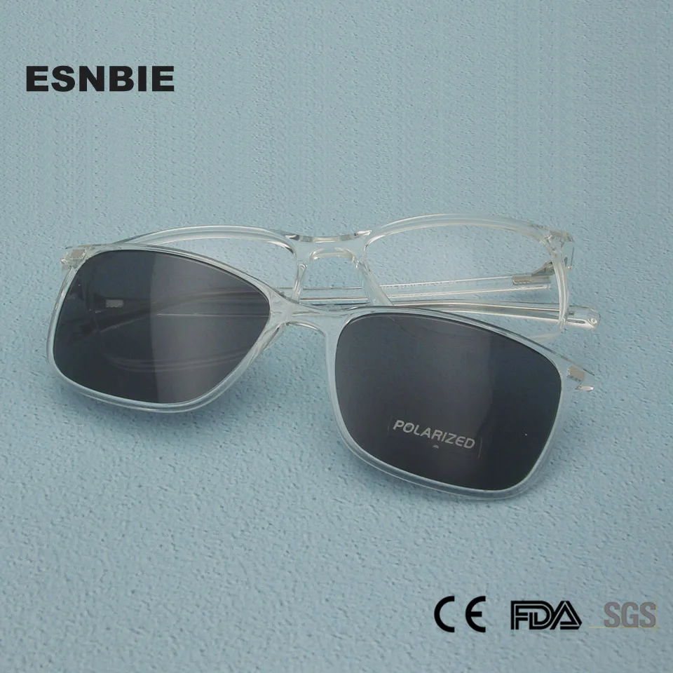 Очки солнцезащитные титановые для мужчин и женщин модные поляризационные