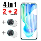 Защитная Гидрогелевая пленка 4 в 1 для Redmi Note 10 Pro 9 Pro 8 Pro 10 9 8 10S 9S 10T 9T, закаленное стекло для Redmi 9 9S 9T 9C 9AT 8 8A