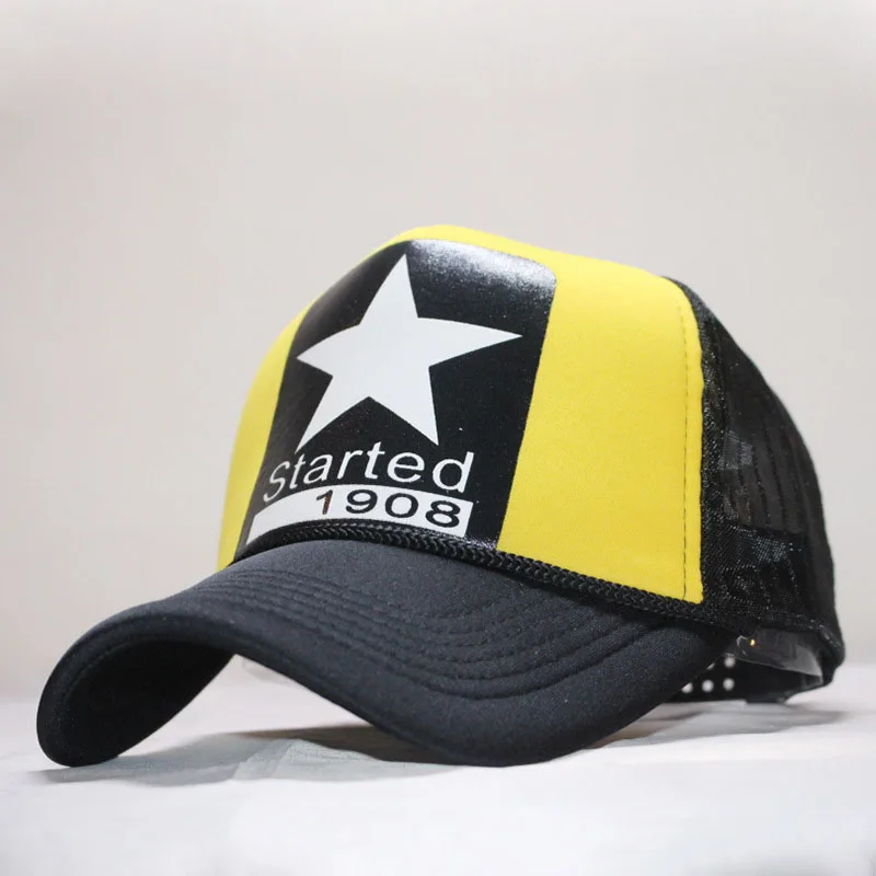 Оптовая продажа милых летних сетчатых дышащих шапок для мужчин женщин мальчиков