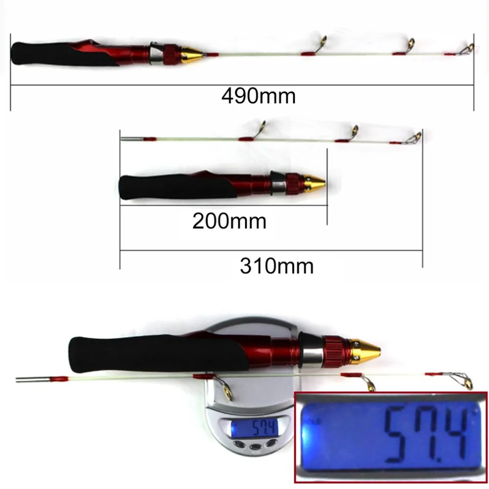 Портативная удочка для ловли креветок зимней подледной рыбалки мини
