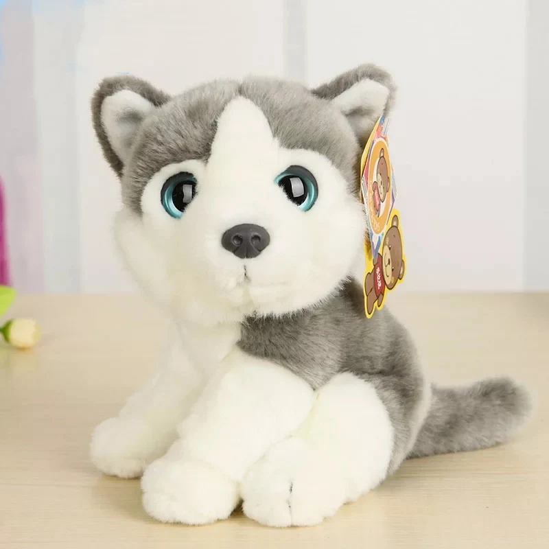 

7 "моделирование Плюшевая собачка игрушки милых щеночков, набивные игрушки в виде животных для детей лучшие подарки на Рождество и день рожд...