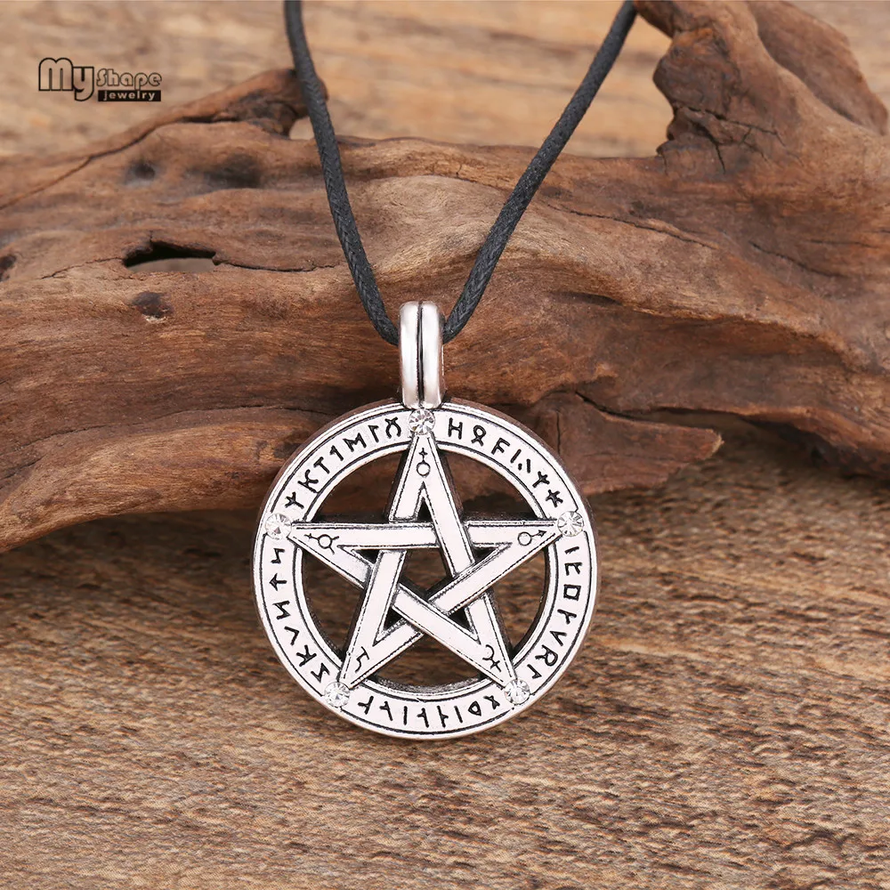 Очаровательное колье My Shape Pentacle подвеска в виде пентаграммы мужское