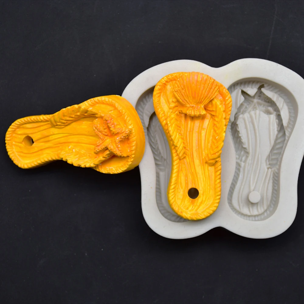 Инструменты для приготовления пищи шлепанцы форма Прозрачная силиконовая