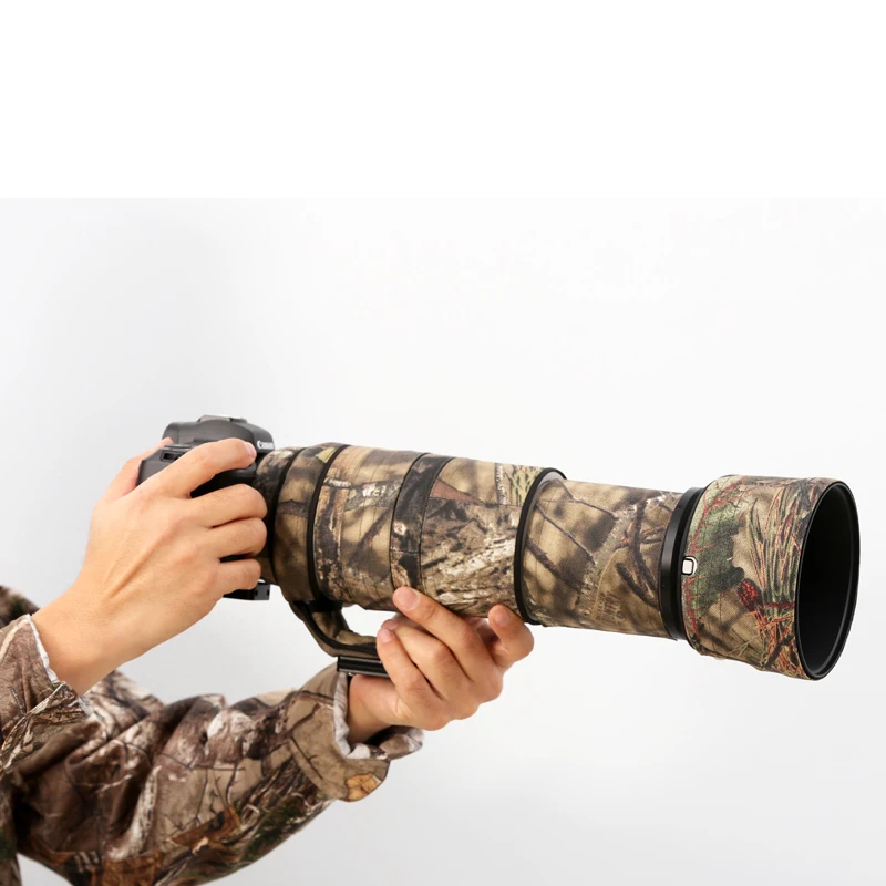ROLANPRO водонепроницаемый чехол для объектива Canon RF 100-500 мм F/4 5-7 1 L IS USM Камуфляжный