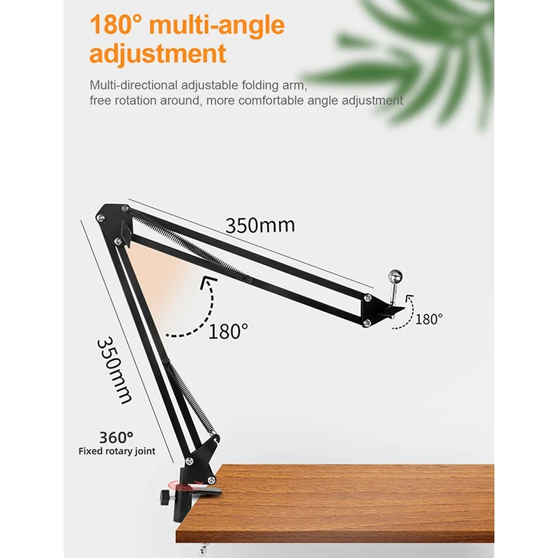 Консольный кронштейн настольный регулируемый держатель для телефона