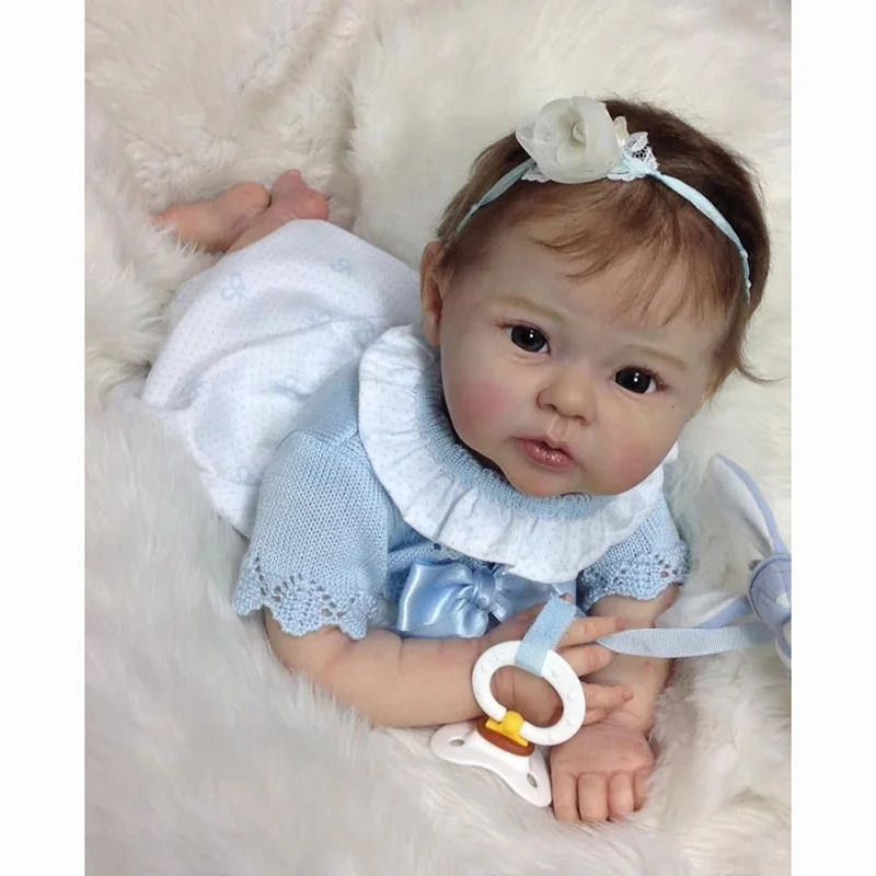 

20inch Reborn Doll kit Raven DIY Unfinished Doll Parts Fresh Color