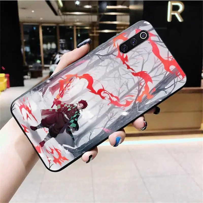 Newest Japan Anime Kimetsu no Yaiba Customer Quality Phone Case for Xiaomi Mi10 10Pro 10 lite Mi9 9SE 8SE Pocophone F1 Mi8 Lite | Мобильные