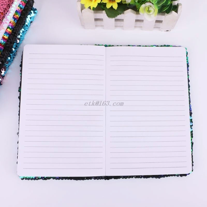 Креативный блокнот с блестками A5 дневник канцелярские принадлежности 78