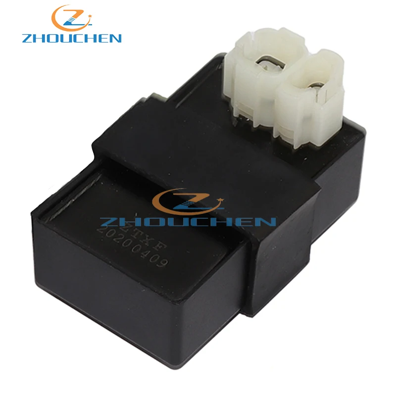 

12V GY6 AC CDI круглая вилка 6pin для pit dirt bike ATV quad go kart Скутер ATV и скутер с двигателем GY6