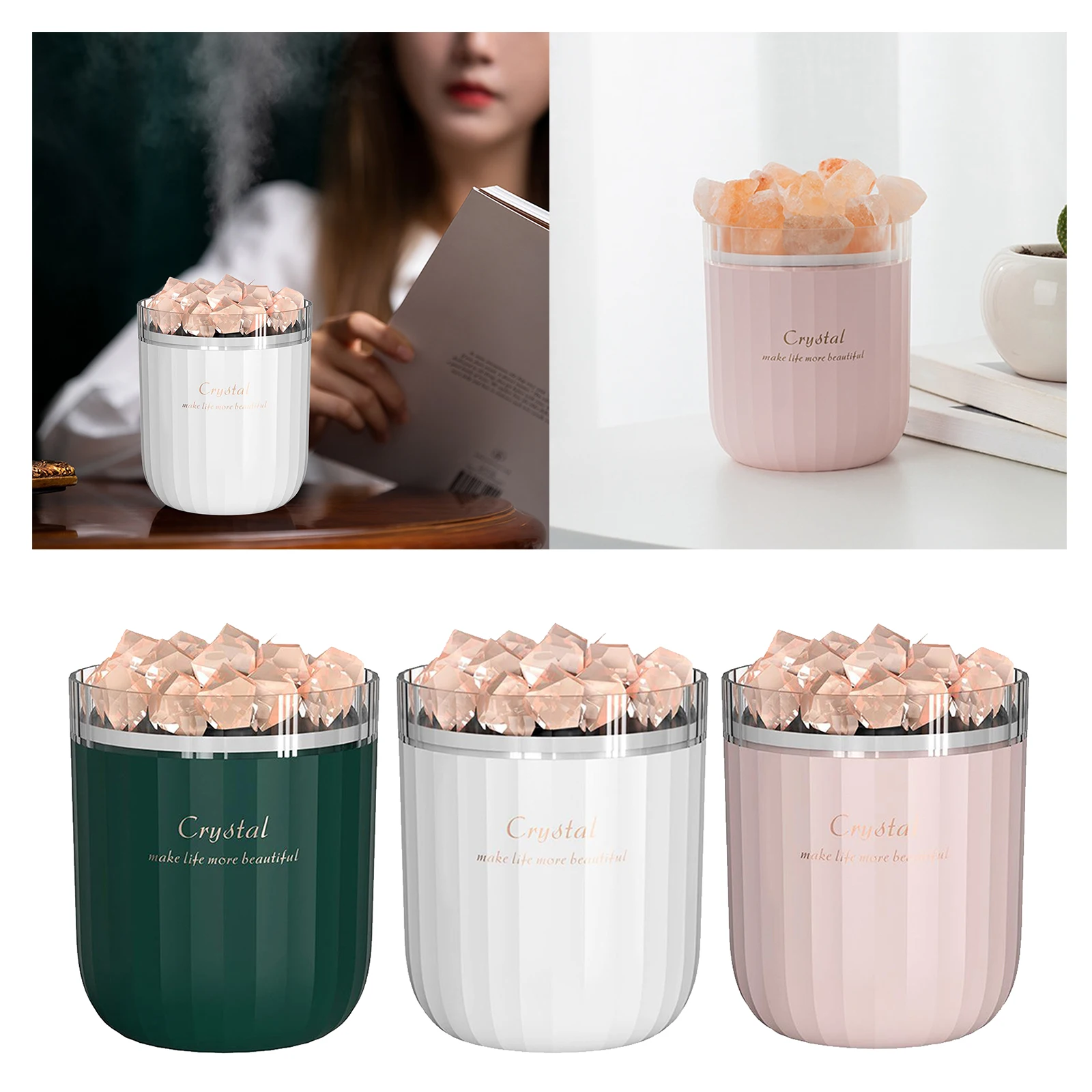 Essential Oil Diffuser 8 Hours, Himalayan Salt Lamp Diffuser with 7 Changing Lights, Aromatherapy Diffuser Cool Mist Humidifier
Essential Oil Diffuser 8 Hours, Himalayan Salt Lamp Diffuser with 7 Changing Lights, Aromatherapy Diffuser Cool Mist Humidifier
