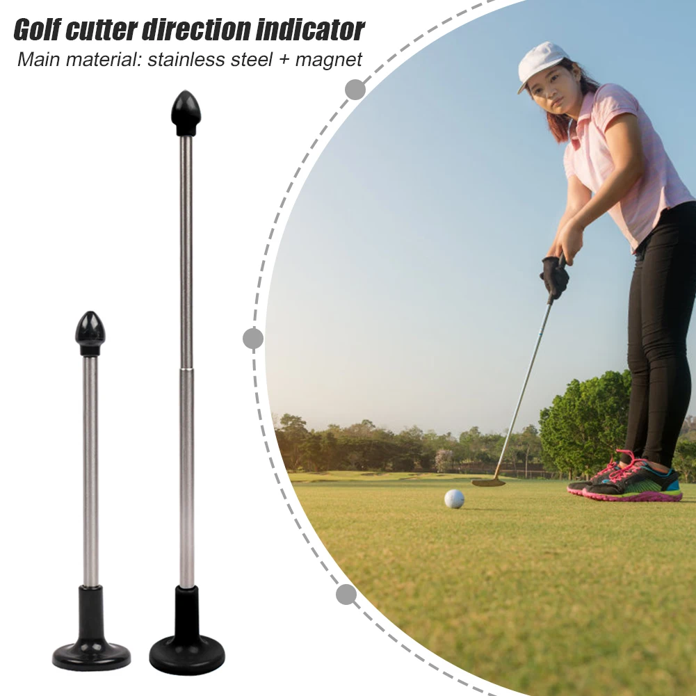 

Magnetic Golf Cutter Direction Indicator Swing Club Alignment Correct Stick for Outdoor Exercise Sport Decoration Angle Tool