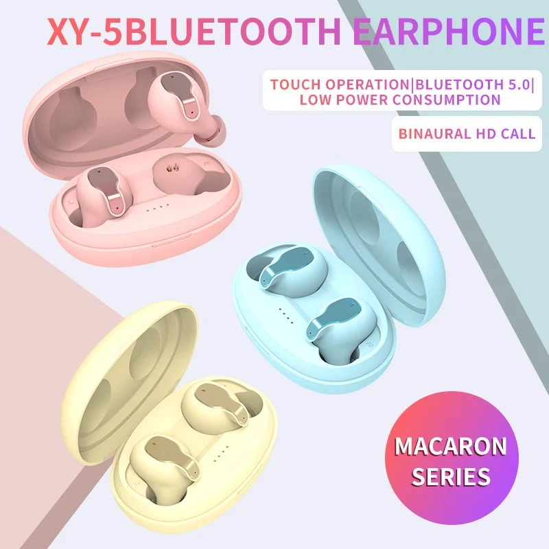 Xy-5 TWS беспроводные наушники Bluetooth 5 0 с сенсорным управлением Беспроводные