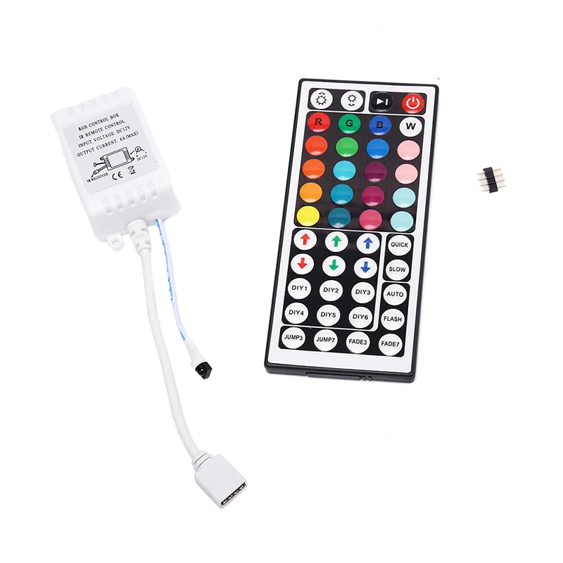 

LED Strip Light Mini 44 24 Key IR Remote Wireless Controller Wifi LED RGB Controller DC12V Remote Dimmer
